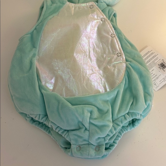 Pottery Barn Kids Blue Baby Narwhal Costume Size 0-6 months New with tags! - Picture 8 of 13